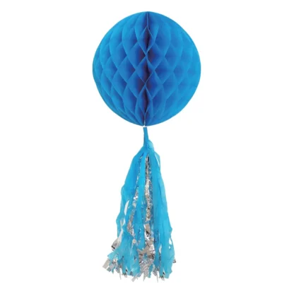 Glob decorativ tip fagure, cu ciucure, 25 x 55 cm - imagine 2