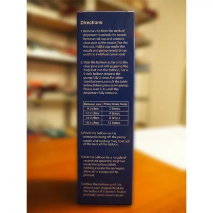 Gel pentru tratarea baloane latex umflate cu heliu, 100 ml - imagine 2
