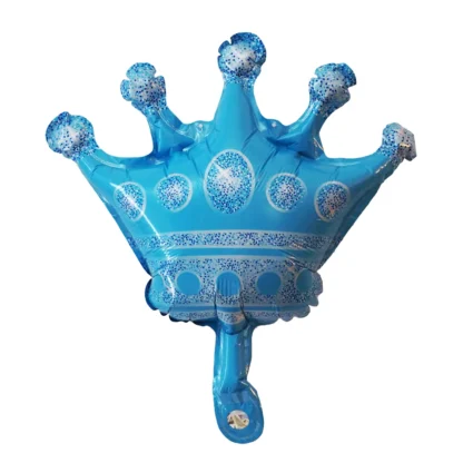 Baloane folie in forma de coronita, 30 cm - imagine 2