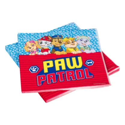 Set 12 servetele Patrula Catelusilor 33 x 33 cm - imagine 2