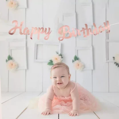 Ghirlanda decorativa Happy Birthday - imagine 2