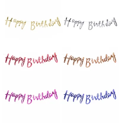 Ghirlanda decorativa Happy Birthday