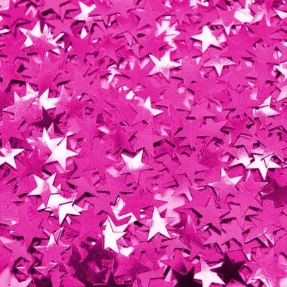 Confetti sub forma de mini stelute metalizate - imagine 2