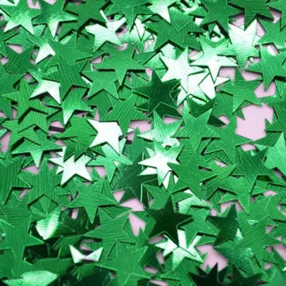 Confetti sub forma de mini stelute metalizate - imagine 5