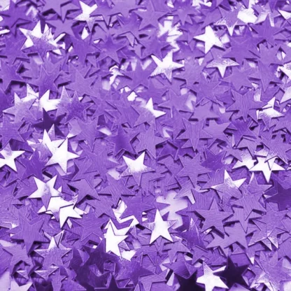 Confetti sub forma de mini stelute metalizate - imagine 6