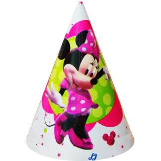 Set Coifuri Petrecere Copii cu Minnie Dansând (6 coifuri)
