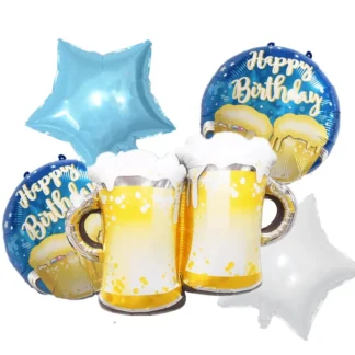 Set 5 baloane folie Halbe de Bere
