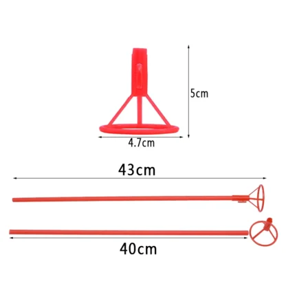 Bete baloane folie, 40 cm - imagine 3