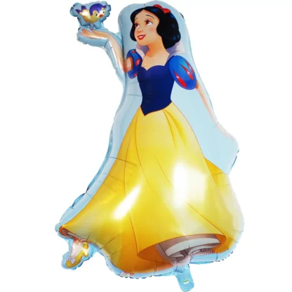 Balon figurina Alba ca Zapada 75 x 53 cm