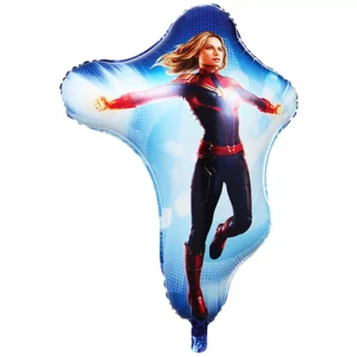Balon figurina Captain Marvel 75 x 55 cm