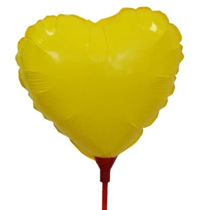 Baloane folie in forma de inimioara, 20 cm - imagine 2