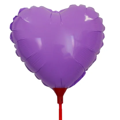 Baloane folie in forma de inimioara, 20 cm - imagine 4
