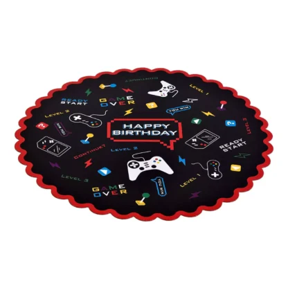 Platou prajituri Game Party, 30 cm - imagine 2