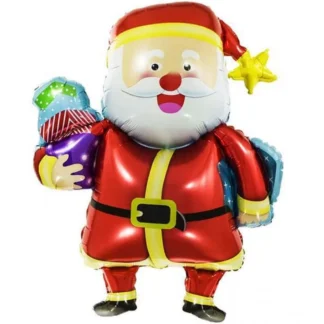 Balon folie figurina Mos Craciun, 90 cm