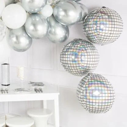 Balon folie figurina Glob Disco, 55 cm - imagine 5
