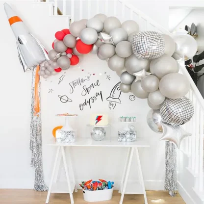 Balon folie figurina Glob Disco, 55 cm - imagine 7