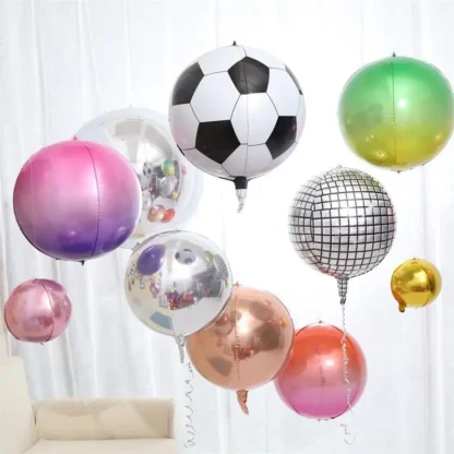 Balon folie figurina Glob Disco, 55 cm - imagine 4