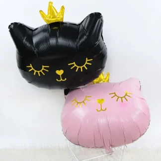 Balon folie figurina Cap Pisicuta, 70 cm