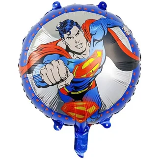 Balon folie Superman, rotund, 45 cm