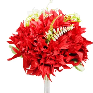Buchet flori rosu