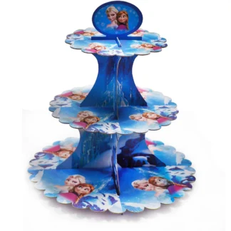 Suport etajat pentru prajituri, Frozen, model 2