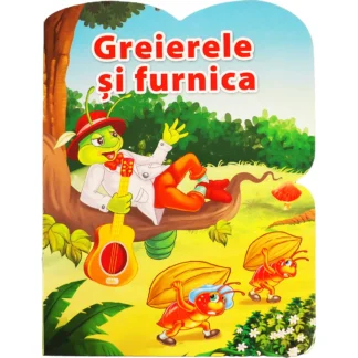Carte povesti Greierele si Furnica