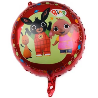 Balon folie Iepurasul Bing, rotund, 45 cm