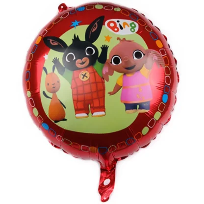 Balon folie Iepurasul Bing, rotund, 45 cm