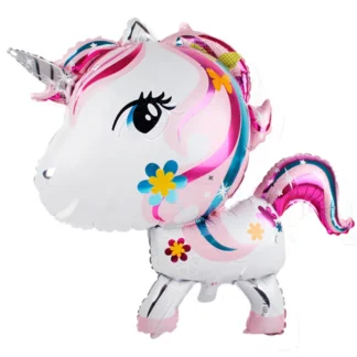 Balon folie figurina Unicorn, 90 cm