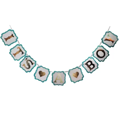 Set ghirlanda decorativa It's a Boy