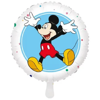 Balon folie Mickey, rotund, 45 cm