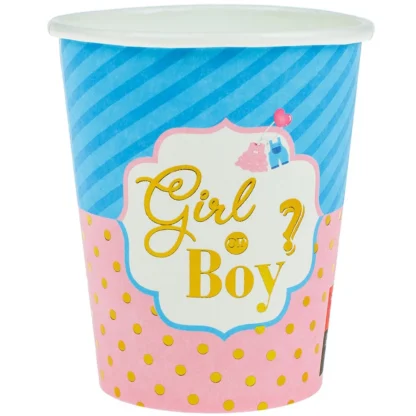Set 6 pahare Gender Reveal / Boy or Girl