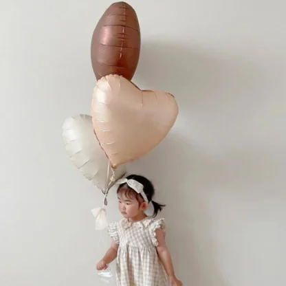 Baloane folie in forma de inimioara, 45 cm - imagine 3