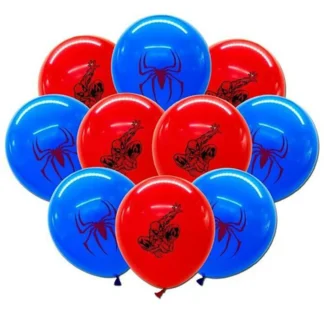 Set 13 baloane latex Spiderman, 30 cm
