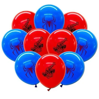 Set 13 baloane latex Spiderman, 30 cm