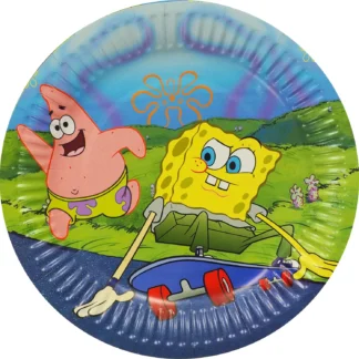 Set 10 farfurii SpongeBob