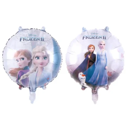 Balon folie Frozen, double sided, rotund, 45 cm