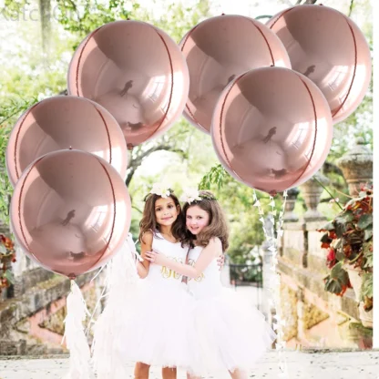 Balon folie in forma de sfera, 25 cm - imagine 2