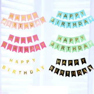 Set ghirlanda Happy Birthday