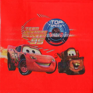 Set 10 servetele Cars