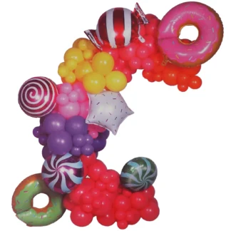Set arcada baloane Sweets Party, 130 baloane