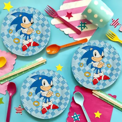 Set 6 farfurii Sonic - imagine 2