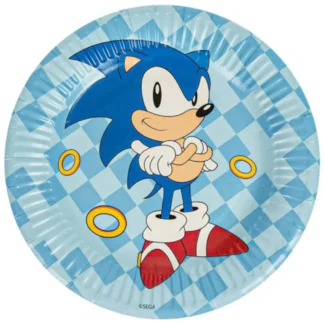 Set 6 farfurii Sonic
