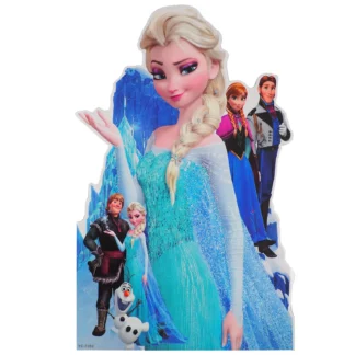 Sticker Frozen, cu Elsa si prietenii, 20x30 cm