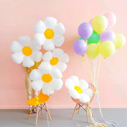 Balon folie figurina Floare, 70 x 70 cm - imagine 3