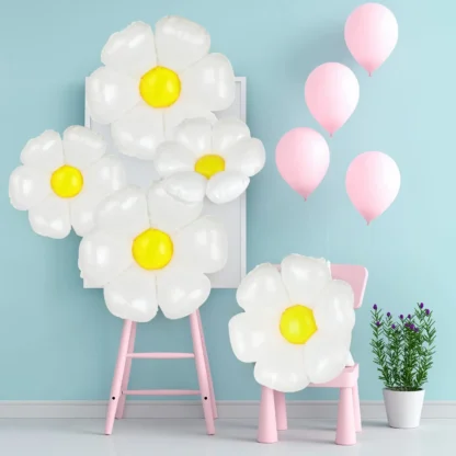 Balon folie figurina Floare, 70 x 70 cm - imagine 5