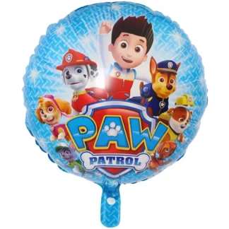 Balon folie Patrula Catelusilor, rotund, 45 cm