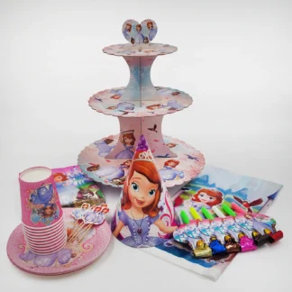 Set petrecere Printesa Sofia, 68 de piese