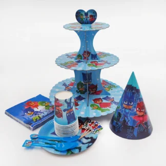 Set Petrecere Eroi in Pijamale, 71 Piese