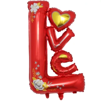 Balon folie figurina Love, 107 cm